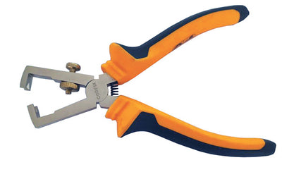 Pinza spelafili cromo vanadio, finitura satinata nichelata mm.160(6")