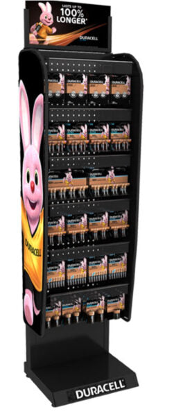 Expo da terra duracell 4x6 ganci