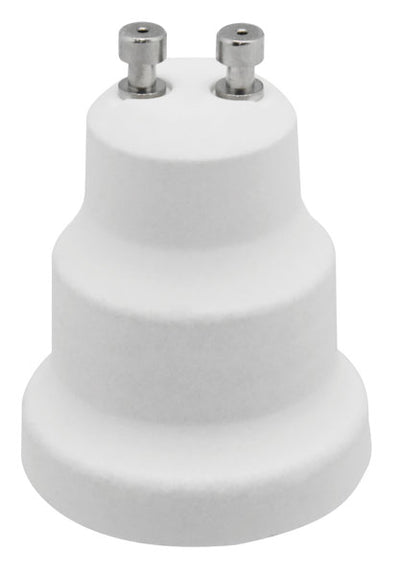 Adattatore con attacco gu10 uscita e27
