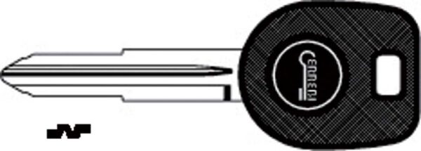 Chiave Auto Senza Transponder T00MIT7PB