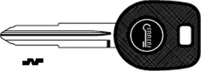 Chiave Auto Senza Transponder T00MIT7PB