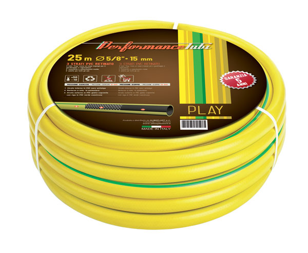Tubo euro tricot giallo d.25 ml25