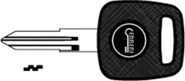 Chiave Auto Senza Transponder T00NS5P