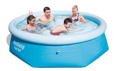 Piscina rotonda autoportante cm.244x61h capacità: 1.880 lt.