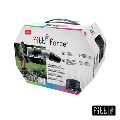 Fitt force tubo 5/8 grey/lime 35m