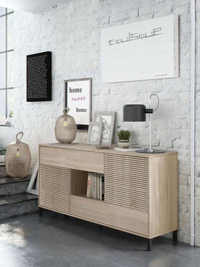 Credenza 2ante 2cassetti canadian cm.151x41x80h