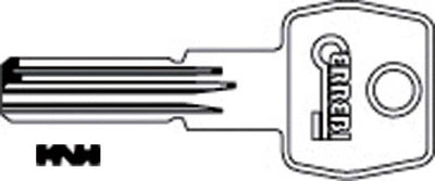 Chiave Punzonata AGB8 (SLC AGB6)