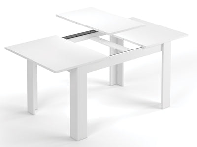 Tavolo allungabile cm.90x140/190x78h bianco
