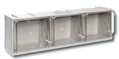 Cassettiera Crystal box cb 50/3s - 3 cassetti mm.600x155x175
