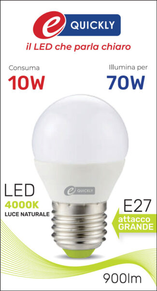 Lamp.sfera g45 led e27 10w 4000k
