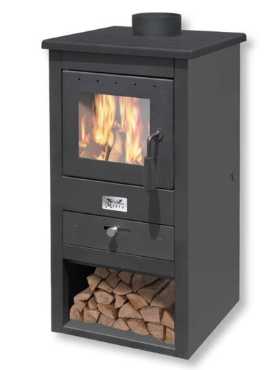 Stufa a legna athena 13,7 kw