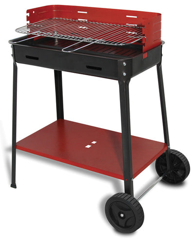 Barbecue flavia con ruote cm. 60x35x80h