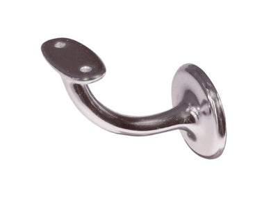 Supporto zama x corrimano legno nichel satinato