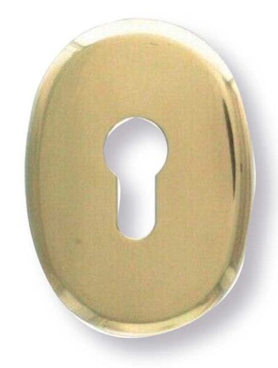 Bocchetta foro cilindro con premontaggio plastica oro