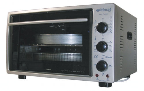 Forno elettrico 35l con timer cm 51 x 42 x 31 silver