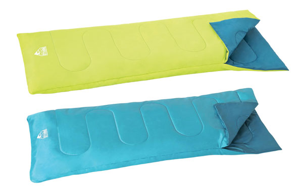 Sacco a pelo evade in polyestere 170T, cm.180 x 75, 2 colori assortiti