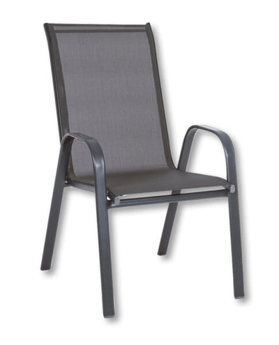 Sedia c/bracc.martinez antracite
