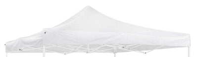 Tettuccio copertura ricambio per gazebo expo 3x4 bianco