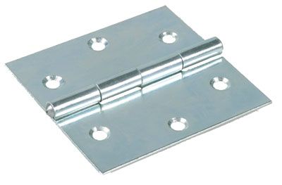 Cerniera acciaio zincato perno sfilabile mm.57x42x1,2