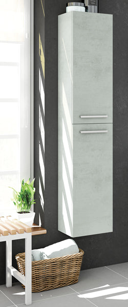 Colonna bagno 2ante 30x25x150h cemento