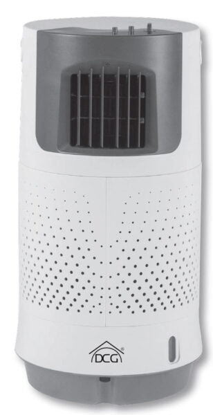 Ventilatore/Raffrescatore aria con telecomando 8lt 80w
