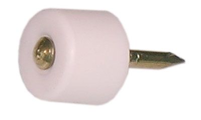 Reggipiano in plastica con chiodo bianco
