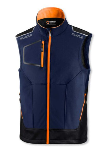 Gilet Sparco Illinois Blu/Arancio TG.M