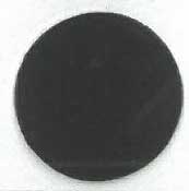 Copriforo mm13 pz.20 nero