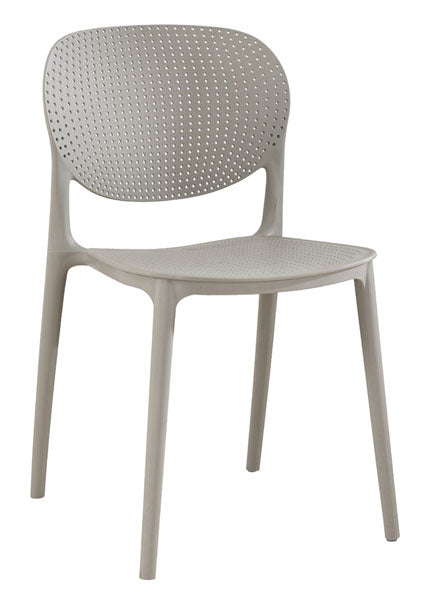 Sedia in resina goose tortora