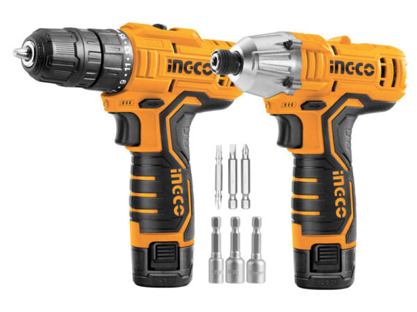 Set Trapano+Avvitatore ad impulsi 12V