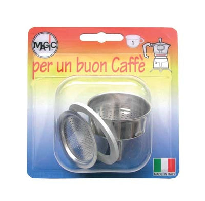 Set filtro/guarnizione/imbuto 1 tazza