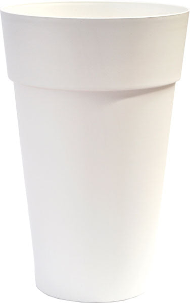 Vaso conico alto icfal 35 bianco