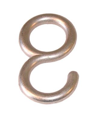 Ganci x tubo d.13 nich.sat.(pz.100)