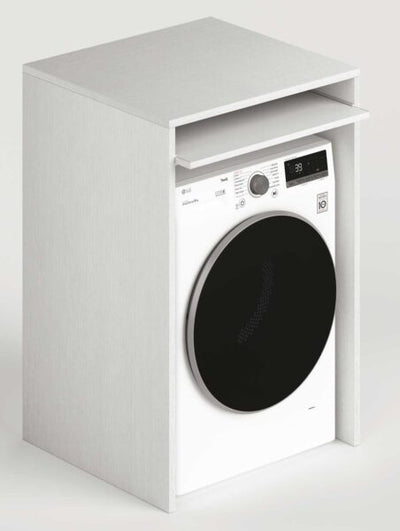 Coprilavatrice in kit bianco frassinato Laundry