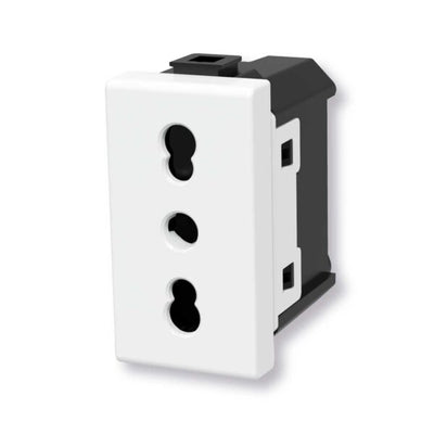 Presa P17/11 bianco Serie Matix