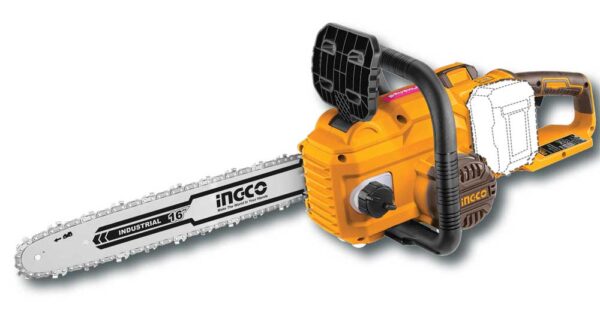 Elettrosega a batteria 40v con 2 batterie da 4ah + caricabatterie