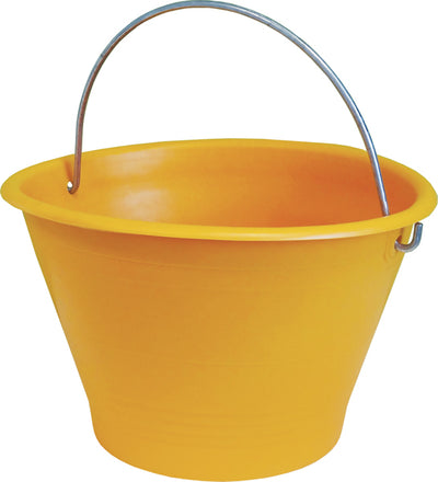 Secchio muratore d.36 giallo lt.10