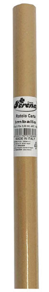 Carta imballo avana in rotolo da mt.3 cm.70h