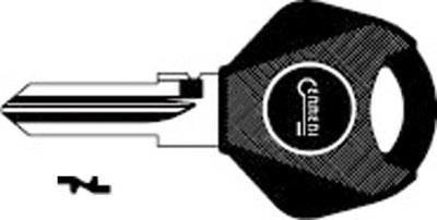 Chiave Auto Senza Trasponder T00ZA18RPA
