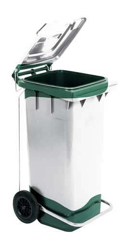 Kit pedale per bidone raccolta differenziata 120 lt