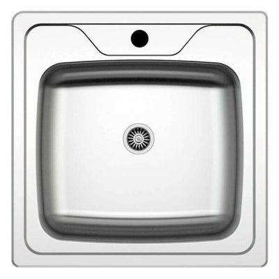 Lavello Inox Incasso 50x50 1 vasca