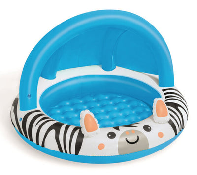 Piscina safari con fondo gonfiabile e copertura cm. 97 x 66