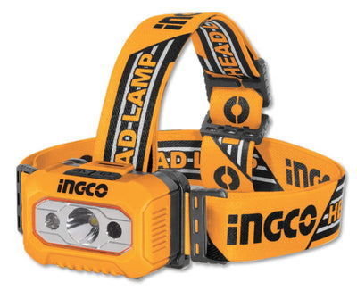 Torcia da testa/casco ingco