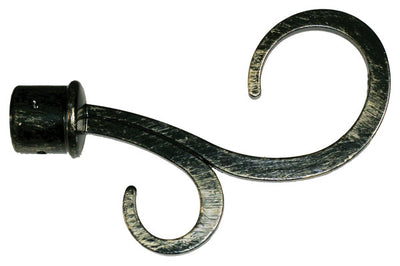 Bastone estensibile per tenda atene da cm. 120 a 210  nero/oro