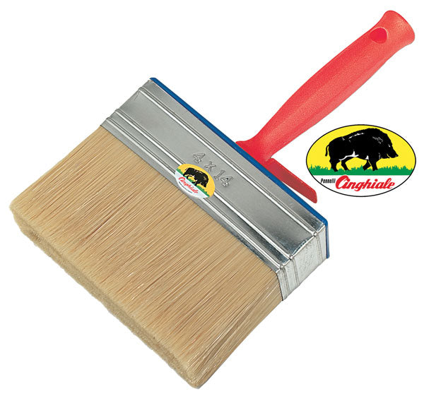 Plafoncino setola mista bionda e filamenti sintetici cm.12x3 S.209