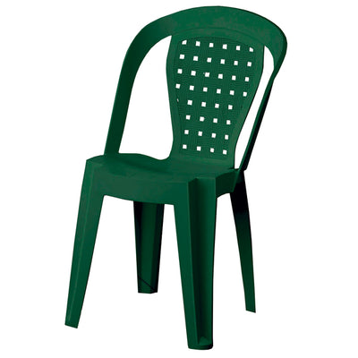 Sedia bistrot verde antiscivolo