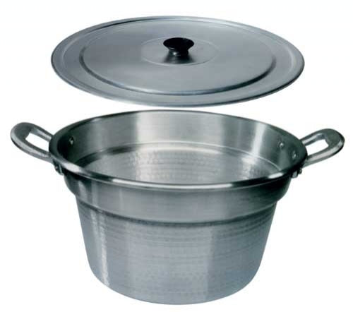 Pentola alluminio caldaia cm.70 lt.92