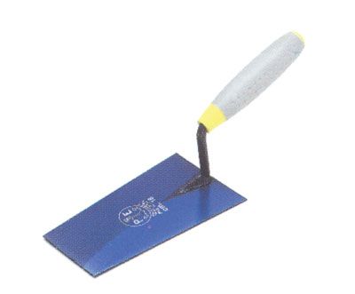 Cazzuola punta quadra in acciaio e resina antiurto mm.180