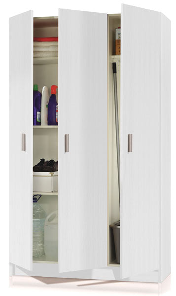 Mobile multiuso 3ante 109x37x180h portascope 1ripiano
