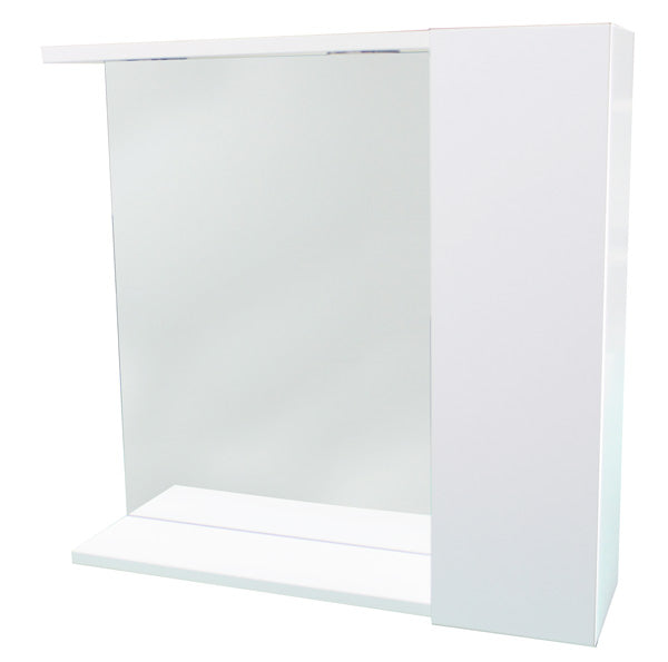 Specchiera 1a 60 CM bianco c/f.led